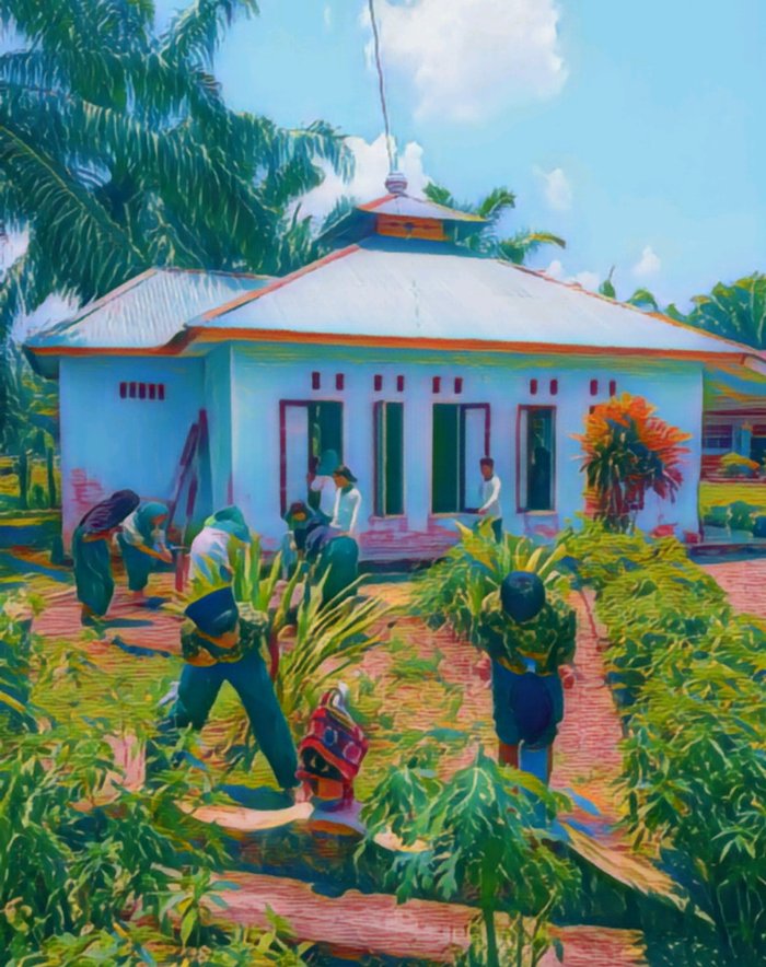 Siswa MIN 2 Tebo Laksanakan Salat Zuhur Berjamaah
